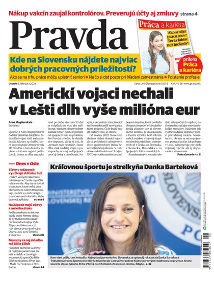 E-magazín Denník Pravda 6. 2. 2024 - OUR MEDIA SR a. s.