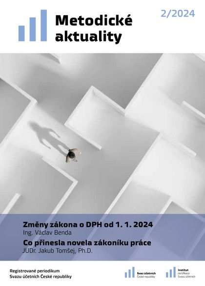 E-magazín Metodické aktuality Svazu účetních č. 2/2024 - Svaz účetních České republiky, z. s.