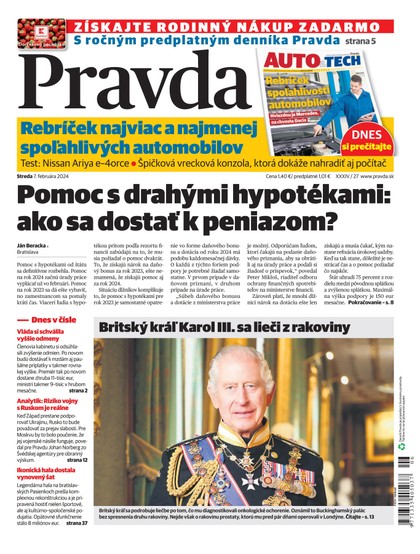 E-magazín Denník Pravda 7. 2. 2024 - OUR MEDIA SR a. s.
