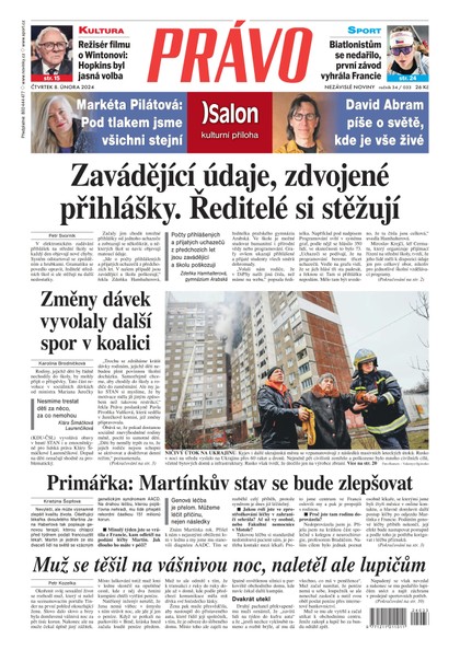 E-magazín Deník Právo - 8.2.2024 - Borgis, a.s.