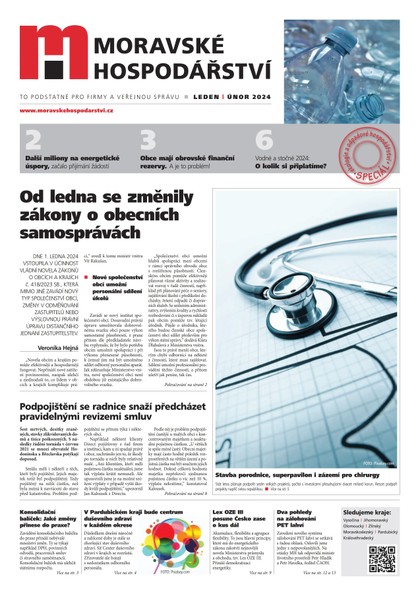 E-magazín MH únor 2024 - Magnus Regio, vydavatel Moravského hospodářství