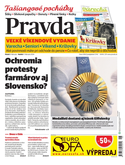 E-magazín Denník Pravda 9. 2. 2024 - OUR MEDIA SR a. s.