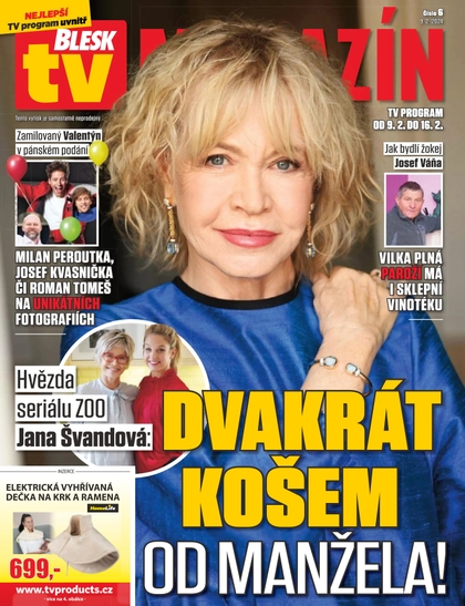 E-magazín Blesk Tv magazín - 9.2.2024 - CZECH NEWS CENTER a. s.