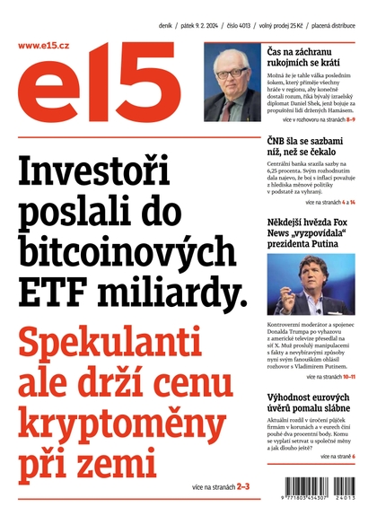 E-magazín E15 - 9.2.2024 - CZECH NEWS CENTER a. s.
