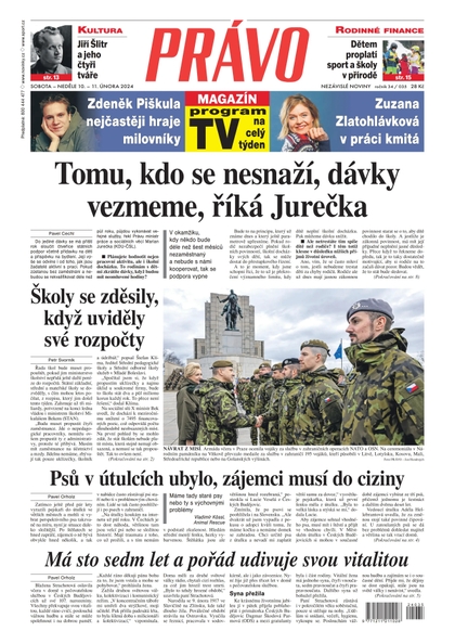 E-magazín Deník Právo - 10.2.2024 - Borgis, a.s.