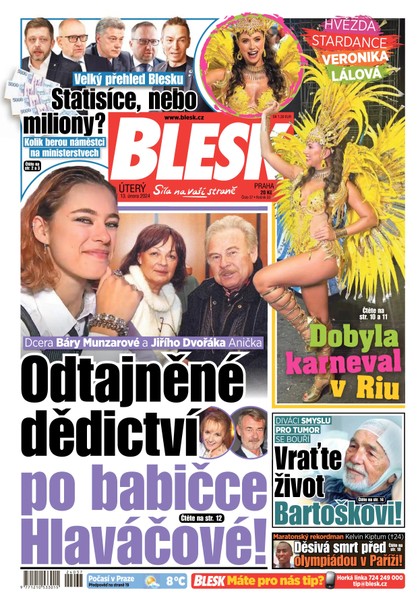 E-magazín Blesk - 13.2.2024 - CZECH NEWS CENTER a. s.