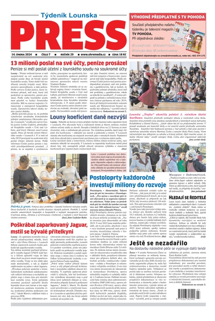 E-magazín Lounský Press 07/24 - Ohře Media