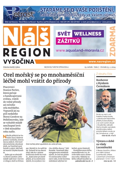 E-magazín Náš Region - Vysočina 7/2024 - A 11 s.r.o.