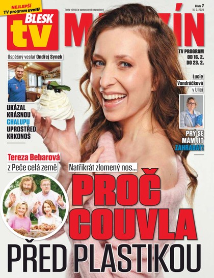 E-magazín Blesk Tv magazín - 16.2.2024 - CZECH NEWS CENTER a. s.