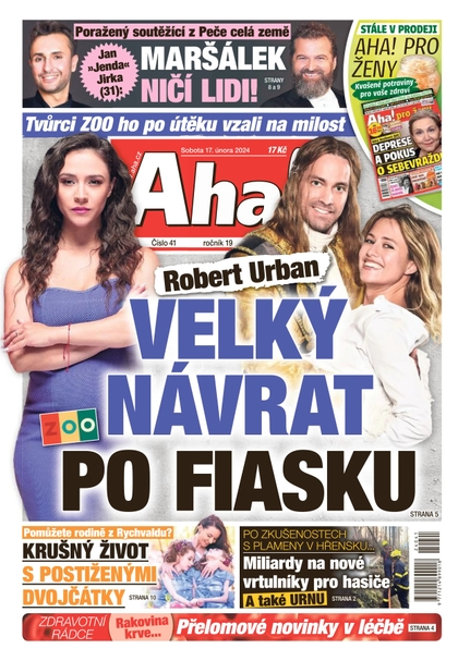 E-magazín AHA! - 17.2.2024 - CZECH NEWS CENTER a. s.