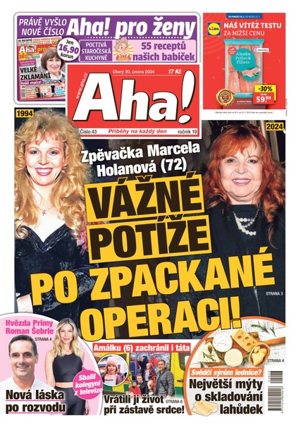 E-magazín AHA! - 20.2.2024 - CZECH NEWS CENTER a. s.