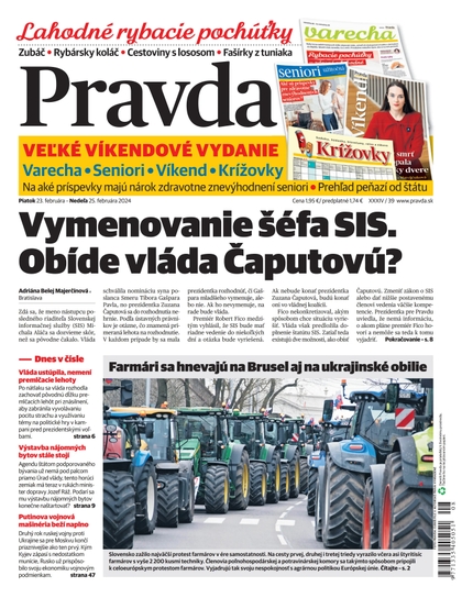 E-magazín Denník Pravda 23. 02. 2024 - OUR MEDIA SR a. s.