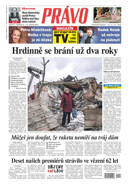 E-magazín Deník Právo - 24.2.2024 - Borgis, a.s.