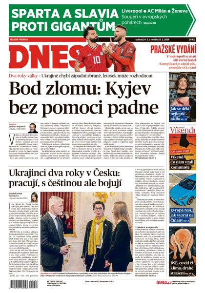 E-magazín MF DNES - 24.2.2024 - MAFRA, a.s.