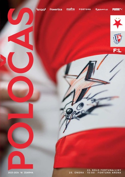 E-magazín Poločas 2023/24 č.16 Slavia - Pardubice - SK Slavia Praha
