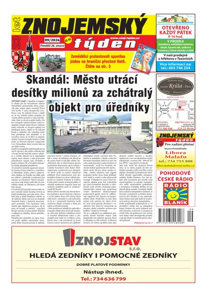 E-magazín Znojemský týden 09/2024 - Znojemský týden
