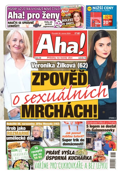 E-magazín AHA! - 26.2.2024 - CZECH NEWS CENTER a. s.