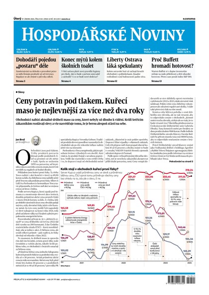 E-magazín HN 041 - 27.02.2024 - Economia, a.s.