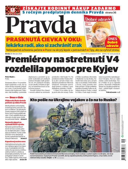 E-magazín Denník Pravda 28. 2. 2024 - OUR MEDIA SR a. s.