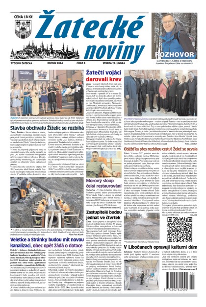 E-magazín Žatecké noviny 09/24 - Ohře Media