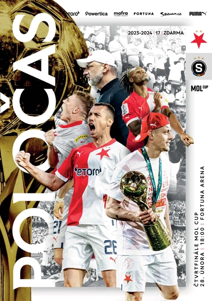 E-magazín Poločas 2023/24 č.17 Slavia - Sparta - SK Slavia Praha
