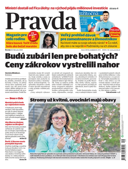E-magazín Denník Pravda 29. 02. 2024 - OUR MEDIA SR a. s.