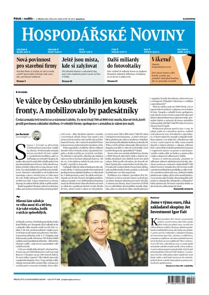 E-magazín HN 044 - 1.3.2024 - Economia, a.s.
