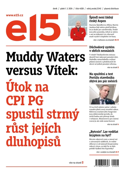 E-magazín E15 - 1.3.2024 - CZECH NEWS CENTER a. s.