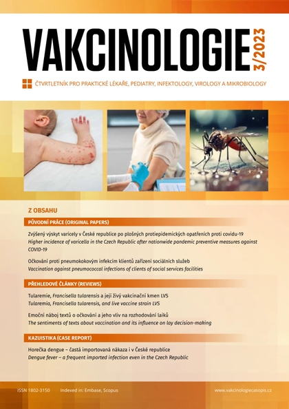 E-magazín Vakcinologie 3/2023 - EEZY Publishing