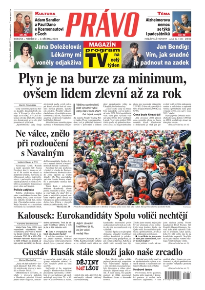 E-magazín Deník Právo - 2.3.2024 - Borgis, a.s.