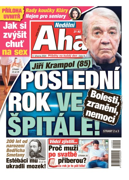 E-magazín Nedělní AHA! - 3.3.2024 - CZECH NEWS CENTER a. s.