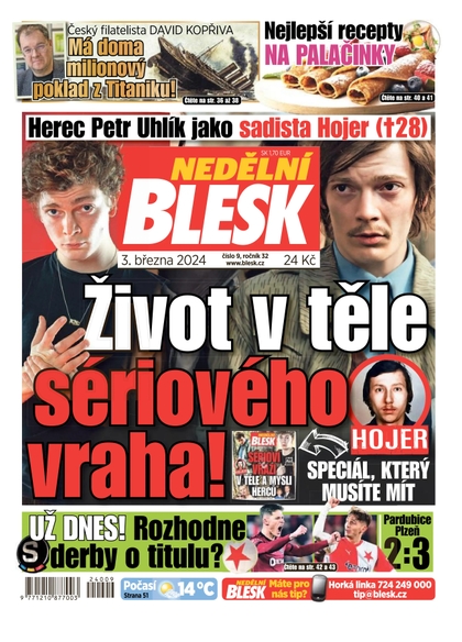 E-magazín Nedělní Blesk - 3.3.2024 - CZECH NEWS CENTER a. s.