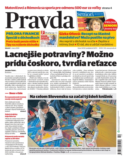 E-magazín Denník Pravda 5. 3. 2024 - OUR MEDIA SR a. s.