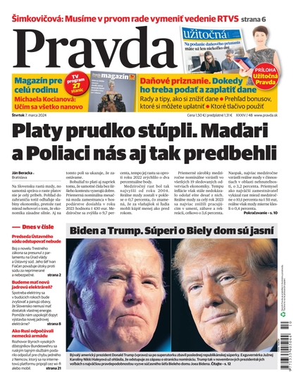E-magazín Denník Pravda 7. 3. 2024 - OUR MEDIA SR a. s.