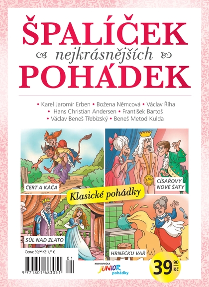E-magazín Knihovnička Junior - Nejkrásnější české pohádky 1/18 - RF Hobby