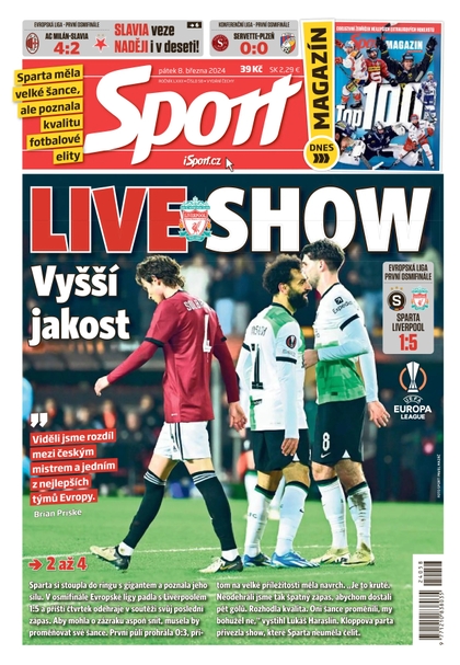 E-magazín Sport - 8.3.2024 - CZECH NEWS CENTER a. s.