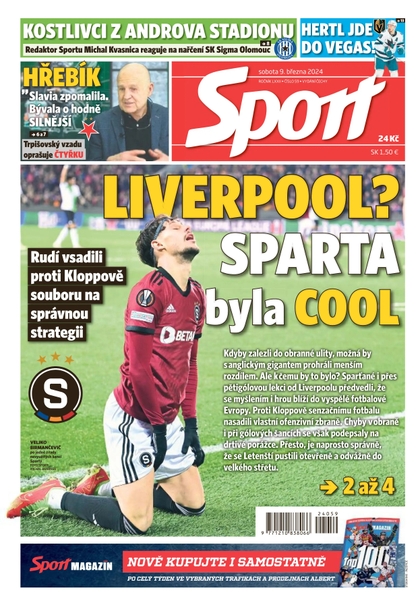 E-magazín Sport - 9.3.2024 - CZECH NEWS CENTER a. s.