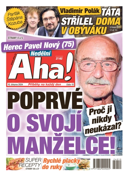 E-magazín Nedělní AHA! - 10.3.2024 - CZECH NEWS CENTER a. s.