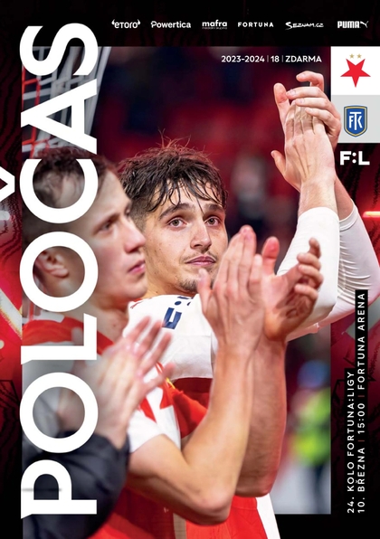 E-magazín Poločas 2023/24 č.18 Slavia - Teplice - SK Slavia Praha