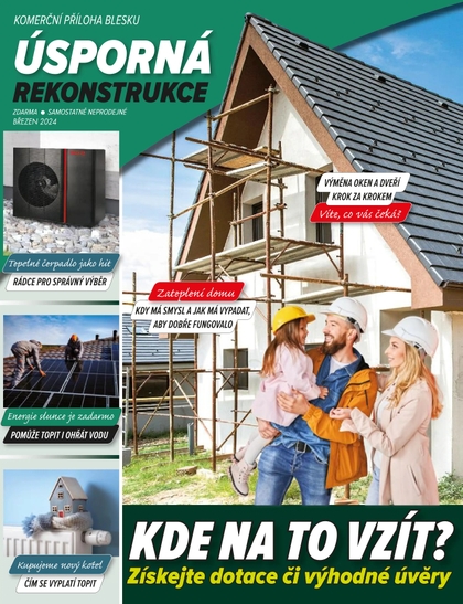 E-magazín Příloha - Úsporná rekonstrukce - CZECH NEWS CENTER a. s.