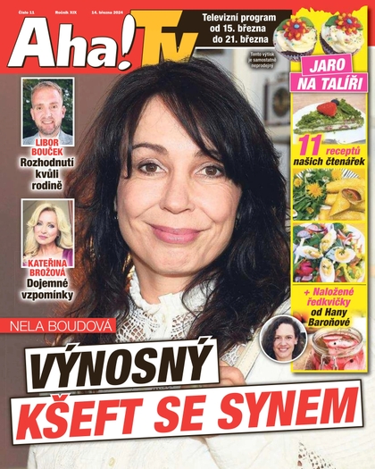 E-magazín AHA! Tv - 14.3.2024 - CZECH NEWS CENTER a. s.