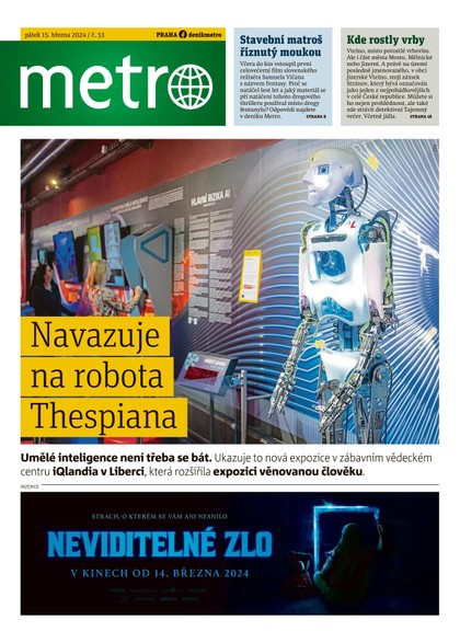 E-magazín METRO - 15.3.2024 - MAFRA, a.s.