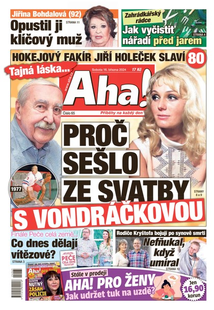 E-magazín AHA! - 16.3.2024 - CZECH NEWS CENTER a. s.