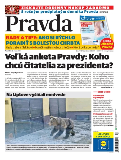 E-magazín Denník Pravda 18. 03. 2024 - OUR MEDIA SR a. s.