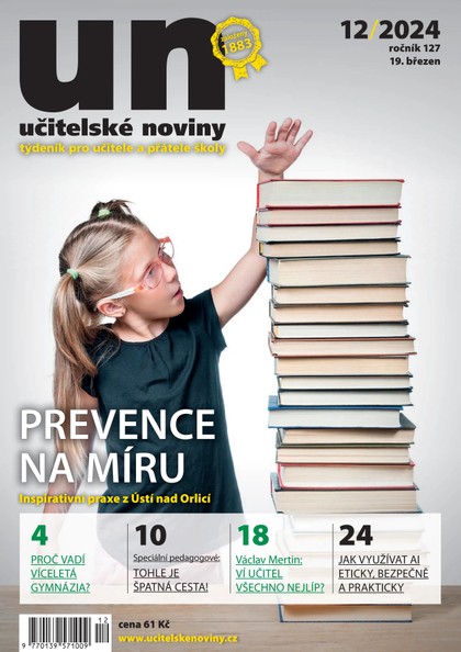 E-magazín Učitelské noviny 12/2024 - GNOSIS s.r.o.