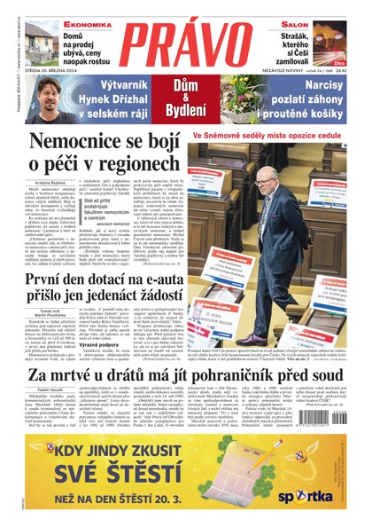 E-magazín Deník Právo - 20.3.2024 - Borgis, a.s.