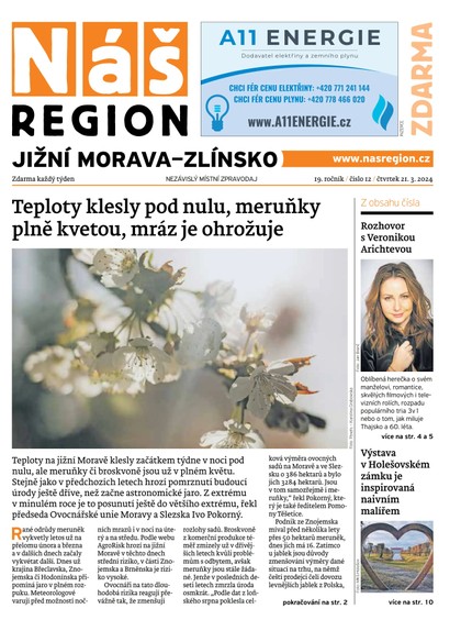 E-magazín Náš Region - Jižní Morava/Zlínsko 12/2024 - A 11 s.r.o.