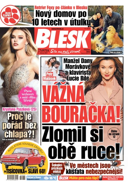 E-magazín Blesk - 21.3.2024 - CZECH NEWS CENTER a. s.