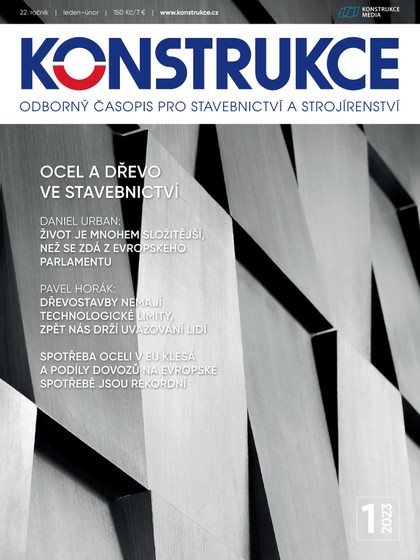 E-magazín Konstrukce 1/2023 - Konstrukce Media s.r.o.