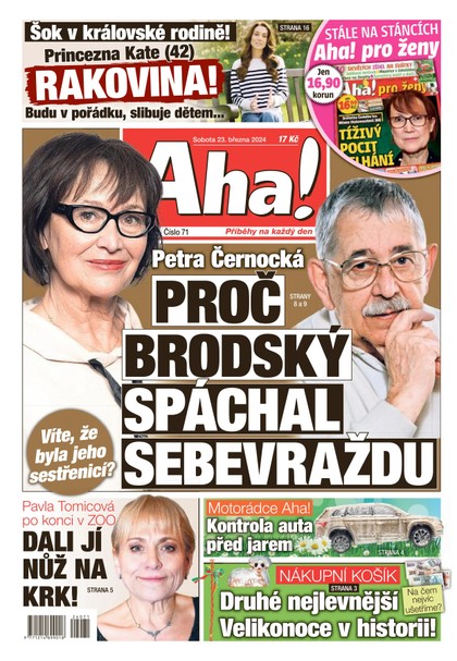 E-magazín AHA! - 23.3.2024 - CZECH NEWS CENTER a. s.